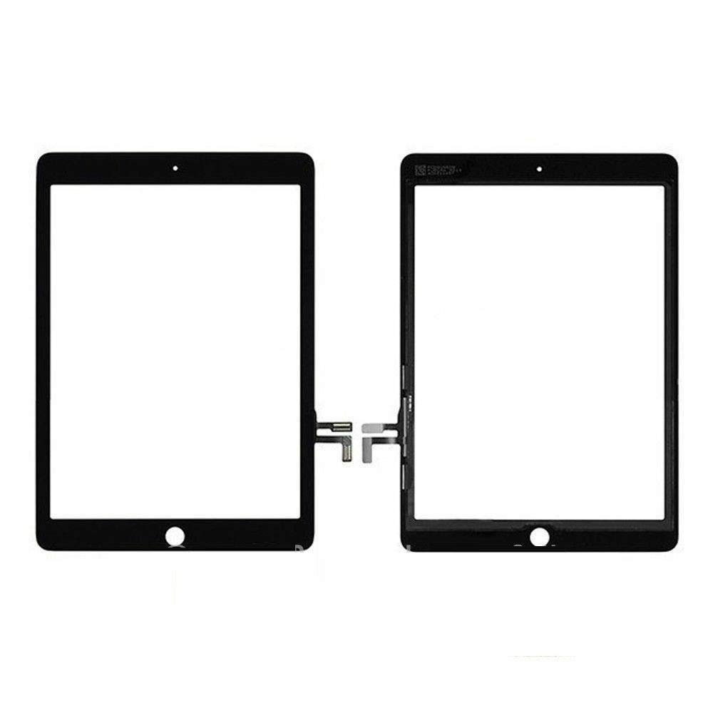 ePartSolution Replacement for iPad 5th Generation 2017 Ver. Glass Touch Screen Digitizer Lens for iPad 5 A1822 A1823 USA (Black)