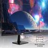 MTG 22 inch 1080p LED Desktop Laptop Monitor - Full HD, 75Hz, 3ms, VESA Mountable, HDMI, VGA, Bezel Less and Ultra-Light Sleek Thin Design with USB Wired Keyboard Mouse Combo for Home and Office view 3