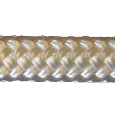 CBKnot Premium Double Braid Polyester 5/16" 3,010 lb Tensile Strength Applications Include: Sailing, Marine, General Utility, Rigging, Equine and More. (5/16" x 100', White)