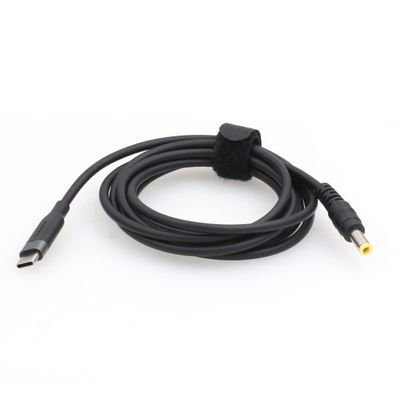 DRRI 2.5mm DC to USB-C PD 12V Power Cable for KiPRO LCD Monitor/Atomos Ninja V/SmallHD Monitor