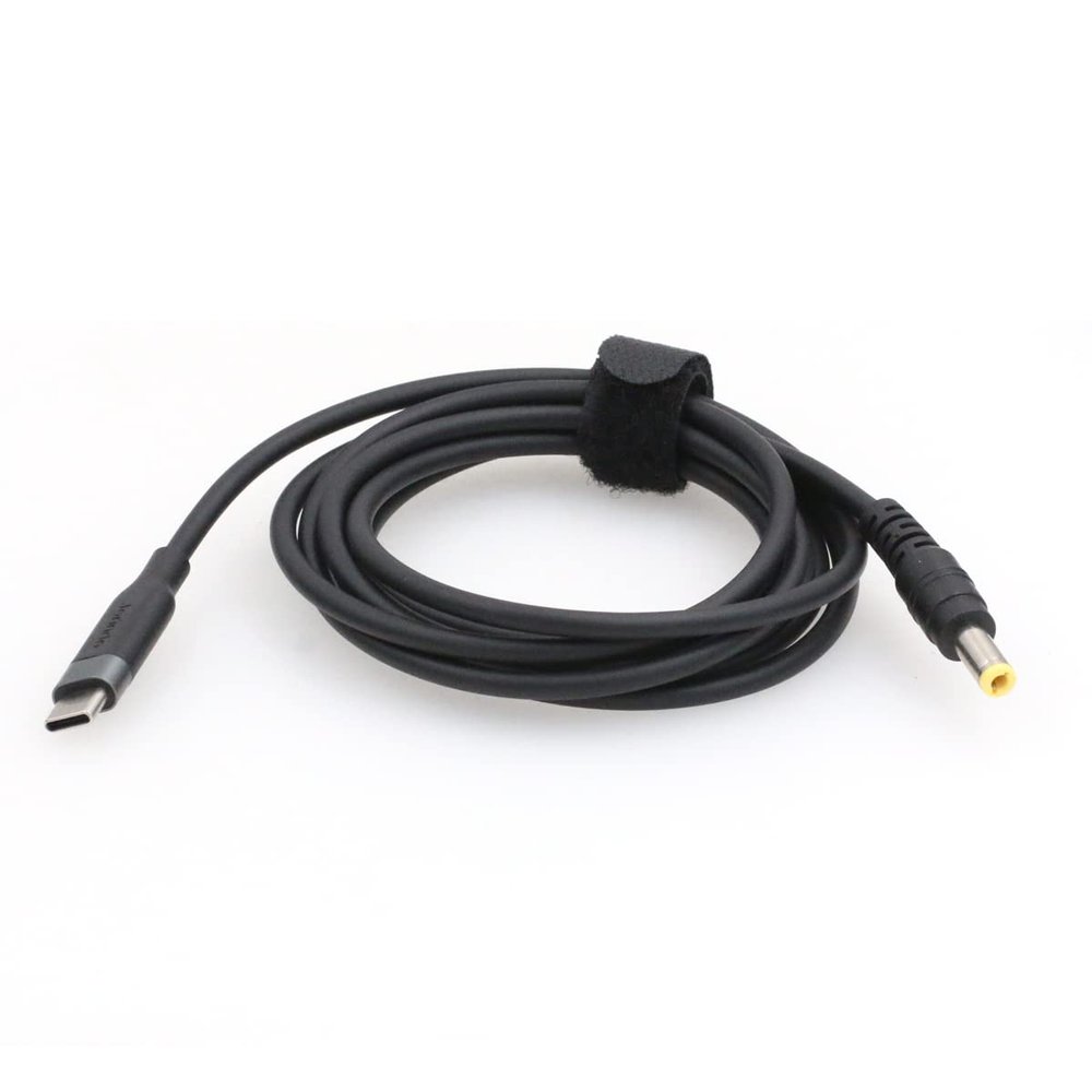 DRRI 2.5mm DC to USB-C PD 12V Power Cable for KiPRO LCD Monitor/Atomos Ninja V/SmallHD Monitor