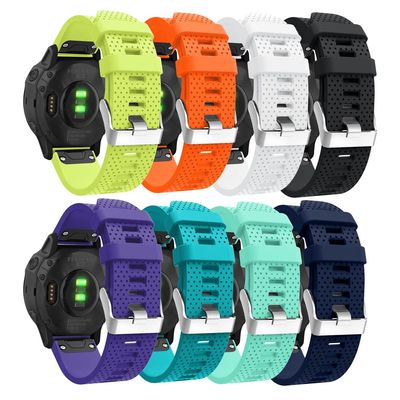 Senter Quick Release Soft Rubber Replacement Band for Garmin Fenix 7S/Instinct 2s/Fenix 6S GPS Smart Watch