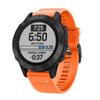 Senter Quick Release Soft Rubber Replacement Band for Garmin Fenix 7/Fenix 7 Solar/Fenix 6 GPS Smart Watch (Black Buckle) view 1
