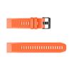 Senter Quick Release Soft Rubber Replacement Band for Garmin Fenix 7/Fenix 7 Solar/Fenix 6 GPS Smart Watch (Black Buckle) view 4