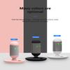 Desktop Microphone RGB Light Daliy Gaming USB Condenser Microphone for Laptop PC Live Streaming Video Conference with Monitor (Pink) view 4