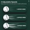 VRBFF Neck Fan, Portable Hangning 360 Airflow Around Neck Fan USB Rechargeable Personal Fan, Wearable Hands Free Fan, Bladeless Mini Cooler Fan for Adult Children Outdoor (White) view 4