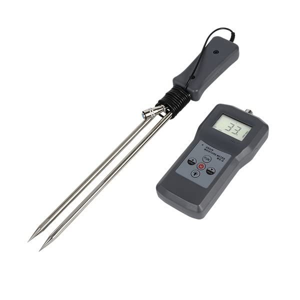 Grain Moisture Meter MS-G for Barley Corn Hay Oats Rapeseed Rough Rice Sorghum Soybeans and Wheat Flour etc. Measuring Range 3-80% General 5-30% Special