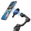Aerbeis OM Magnetic Phone Mount for DJI Osmo Mobile 8/7P/OM 7/OM 6/SE/OM 5/OM 4 SE/OM 4 Magsafe Quick-Release Adapter Magnet Clamp Clip, Mounting for Video Photo Shooting Phone DJI Gimbal Accessories view 1