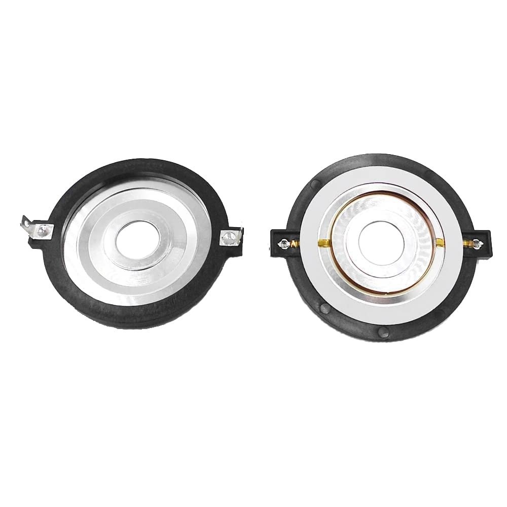 HUMARH 2-Pack 1.5" Voice Coil Replacement Diaphragm for Beyma CP21 CP21F CP22 CP25 CP22DIA, PRV Audio RPTW700Ti Tweeter TW600Ti, BLASTKING TW2000, MB Acoustics TCP22, DS18 PRO-TW320VC Tweeter TW320