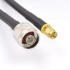 RANGEFUL SMA to N Type Cable 20m 65.6ft Ultra Low Loss Coax Cable 5D-FB 7.5mm Extension Lead Black SMA Male to N Male Coaxial 50ohm view 3