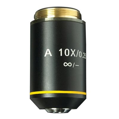Microscope Kit 10X Plan Infinity Achromatic Objective Lens for Biological Microscope Lens Accessories Microscope Lens Adapters (Color : 10X)