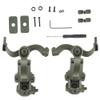 WarmHeartting Multi-Angle Rotation Fast Helmet ARC Rail Adapter Suspension Headphones Bracket Earmuffs Support, Accessories for Tactical Pickup Headset view 1