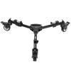 Cayer TD03 Tripod Dolly, Heavy Duty Rolling Dolly with 3" Large Wheels and Carrying Case, upports up to 66lbs, Compatible with Tripods and Light Stands for Photography and Videos view 1