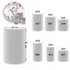 Iydamc Gender Reveal Cylinder Cover,Circle Plinth Cover with Elastic Band,Pink Flowers Elephant Baby Shower Birthday Cake Table Props W-3924 A-D56H77 view 2