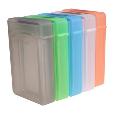 VILLCASE 5pcs SSD Hard Drive Disk Protective Box, 3.5 Inches Anti-Static Protection Storage Box Case, Shockproof Portable Hard Disk Protector Storage Cases