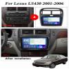 Fit for Lexus LS430 2001-2006 Car Stereo Android 11 Car Radio Multimedia Player 9 Inch Support DSP/Carplay/SWC/5G Wifi/4G/GPS Navigation/Bluetooth+Backup Camera,A,M200S/2+32G view 2