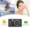 Andoer Portable Digital Camera 48MP 4K 2.8-inch IPS Screen 16X Zoom Self-Timer 128GB Extended Memory Face Detection Anti-Shaking with 2pcs Batteries 32GB Memory Card Hand Strap Carry Pouch view 4