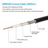 MOOKEERF KMR240 SMA Male to SMA Male Coaxial Cable 50 ohm Coax Ultra Low Loss Antenna Extension for 3G/4G/5G/LTE Network Equipment, GPS, RF Radio (100FT) view 4