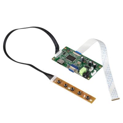 QAREQU LCD Driver Board for LP156WF7 SPA1 SPB2 SPN1, HDMI VGA Video Audio 40-pin eDP Display Controller