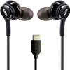 UrbanX OEM 2021 Type-C Stereo Headphones for Lenovo Z5 Pro GT Braided Cable - with Microphone - Black - USB-C Connector (US Version) view 1
