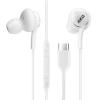 UrbanX OEM 2021 Type-C Stereo Headphones for Zenfone 8 Flip Braided Cable - with Microphone - White - USB-C Connector (US Version) view 1