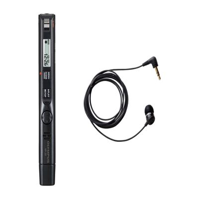 Voice-Trek VP-20 + TP8 Call Recording Set, Voice-Trek VP-20+TP8 (Ideal for Evidence Recording), Voice Recorder, IC Recorder, 8 GB Internal Memory, Memory Recording, Meeting Recording, Business