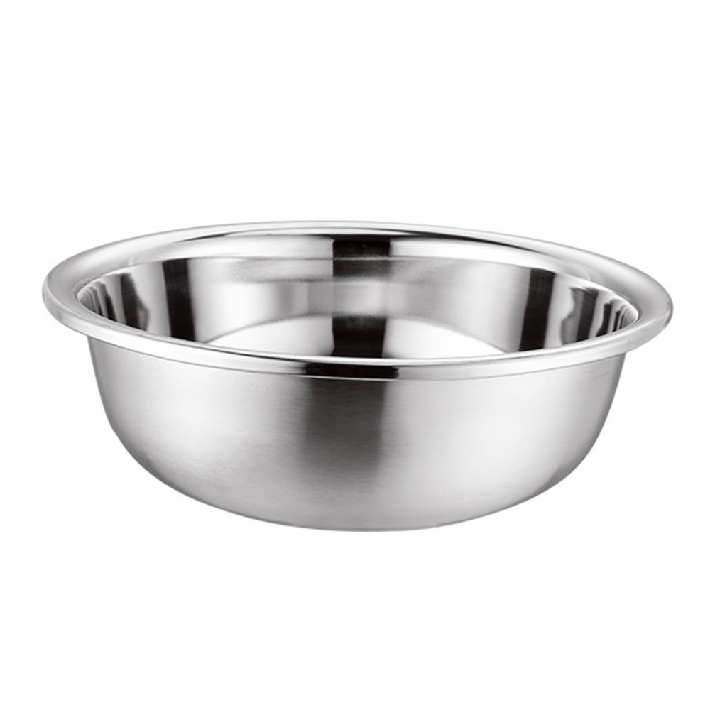 Stainless Bowl Kitchen Wash Basin Sink 304 Steel Bowl Practical Soup Basin