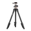Andoer Q160SA Camera Tripod Complete Tripods with Panoramic Ballhead Bubble Level Adjustable Height Portable Travel Tripod for DSLR Digital Cameras Camcorder Mini Projector Compatible with Nikon Sony view 1