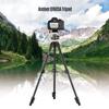 Andoer Q160SA Camera Tripod Complete Tripods with Panoramic Ballhead Bubble Level Adjustable Height Portable Travel Tripod for DSLR Digital Cameras Camcorder Mini Projector Compatible with Nikon Sony view 2