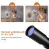 Andoer 10X-300X Monocular Telescope Compact Waterproof Telescope with FMC Lens BAK4 Prism Carrying Bag Lanyard for Concert Ball Games Bird Watching Hiking view 4