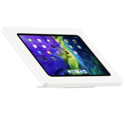 VidaMount White Enclosure and Adjustable Tilt and Swivel Desk/Table Mount [Bundle] Compatible with iPad Pro 11" (1st/2nd/3rd/4th Gen), Air 10.9" (4th/5th Gen) & Air 11" (M2-M3)