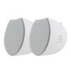 OC Acoustic Newport Plug-in Bluetooth Speakers - Pair (Light Gray/White) view 1