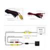 Vlicevrn HD Fisheye Vehicle Car Rear View Camera Night Vision Backup Parking Camera for Nissan Versa Tiida Livina Pulsar Latio Fairlady Z 350Z 370Z GT-R (R35) Leaf (Fisheye Fixed) view 4