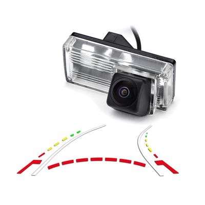 Vlicevrn HD Fisheye Vehicle Car Rear View Camera Night Vision Backup Parking Camera for Toyota REIZ 4D MK1 / Mark X 4D MK1 / Prius/Land Cruiser LC100 LC120 LC200/Prado (Fisheye Dynamic)