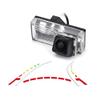 Vlicevrn HD Fisheye Vehicle Car Rear View Camera Night Vision Backup Parking Camera for Toyota REIZ 4D MK1 / Mark X 4D MK1 / Prius/Land Cruiser LC100 LC120 LC200/Prado (Fisheye Dynamic) view 1