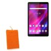 BoxWave Case Compatible with Lenovo Tab M8 (3rd Gen) - Velvet Pouch, Soft Velour Fabric Bag Sleeve with Drawstring - Bold Orange view 1