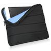 BoxWave Case Compatible with Kobo Elipsa - Polar Jacket, Puffy Padded Material Zip Up Sleeve Pouch - Jet Black view 4