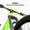 Elevation Lab AirTag (Gen 1 & 2) Mountain Bike - TagVault - The Hidden AirTag Fork Mount | for Tapered Head Tubes | Anti-Theft, Ultra-Secure view 4