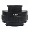 Microscope Kit C Mount Adapters Lens 0.35X 0.5X 1X for Trinocular Stereo Microscope 25mm Microscope Lens Adapters (Color : 0.35X) view 1