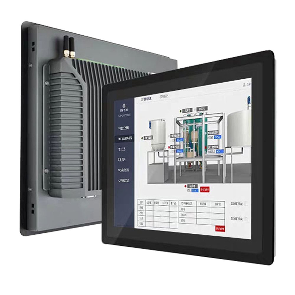 12.1 Inch Smart Capacitive Touch Screen Fully Enclosed Industrial Panel PC Win10 (4GB RAM+64GB SSD, Core i7-6500U)
