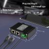 PoE Injector - SaiLteL 95W Industrial Gigabit PoE++ Injector, IEEE 802.3at/802.3af Compliant, ,POE Adapter with 12-48V DC Input,Hardened High Power PoE Injector IP40, DIN Rail, Wall Mount view 2