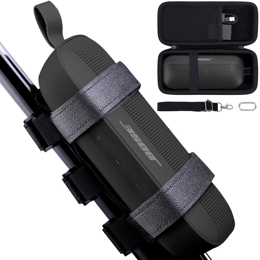 Bose SoundLink Flex Speaker Mount + Speaker Hard Case
