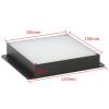 Microscope Kit Adjustable Microscope Light Source 100x100mm Square LED Illuminator Backlight Lamp Microscope Lens Adapters view 4
