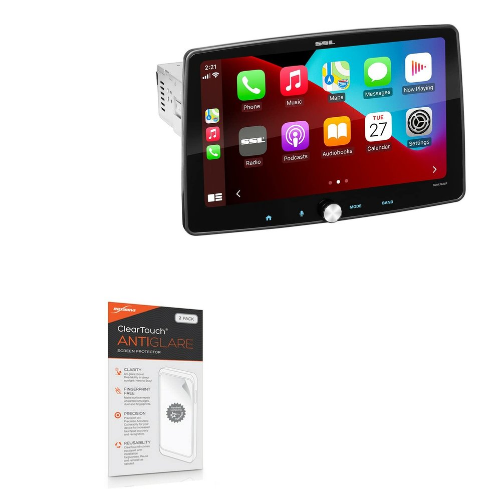 BoxWave Screen Protector Compatible with Soundstorm SDML10ACP - ClearTouch Anti-Glare (2-Pack), Anti-Fingerprint Matte Film Skin