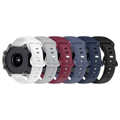 BabyValley Watch Bands Compatible for MorePro FT26 Watch Bands Replacement Adjustable Soft Silicone Replacement Straps Wristband for MorePro FT26 1.7" Fitness Tracker (Large, 6 Colors A)