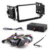 Crux Interfacing Solutions DKGM15 Crux Onstar Radio Replacement Interface W/ Swc Retention Video Switcher & D. Din Dash Kit - Gm Clas view 1