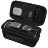 Elonbo Carrying Case for Blue Tees Golf Player+ GPS Speaker, Wireless Ultra Portable Bluetooth Speaker Travel Bag Golf Speaker and Rangefinder Storage Holder, Mesh Pocket Fits Charging Cable, Black view 1