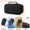 Elonbo Carrying Case for Blue Tees Golf Player+ GPS Speaker, Wireless Ultra Portable Bluetooth Speaker Travel Bag Golf Speaker and Rangefinder Storage Holder, Mesh Pocket Fits Charging Cable, Black view 3