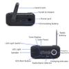 LACUCINO Emergency Weather Hand Crank RadiosSOS Alert AM FM NOAA Solar Radio with Flashlight Cell Charger for Home (Black) view 4
