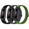 TumpCez Elastic Nylon Bands Compatible with Fitbit Luxe Bands for Women Men,Stretchy Adjustable Breathable Comfortable Sports Replacement Straps Wristband for Fitbit Luxe view 1